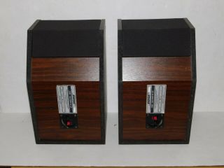 Vintage Bose 201 Series Ii Bookshelf Speakers
