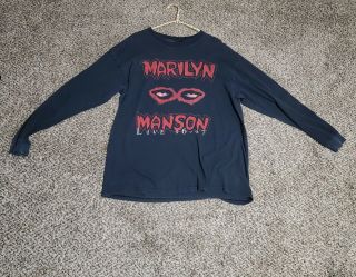 Vintage Marilyn Manson Antichrist Superstar Long Sleeve Shirt