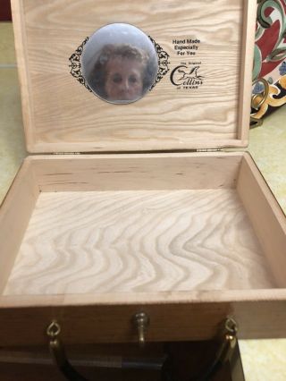 Vintage Enid Collins Of Texas Wood Box Bag Purse 4