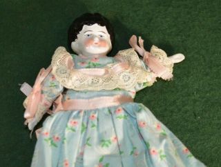 Antique German Porcelain China Doll 7 1/2 Inches Tall