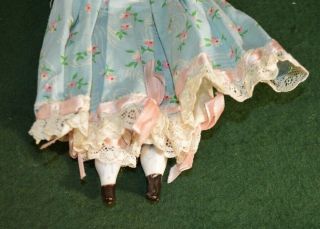 Antique German Porcelain China Doll 7 1/2 Inches Tall 3