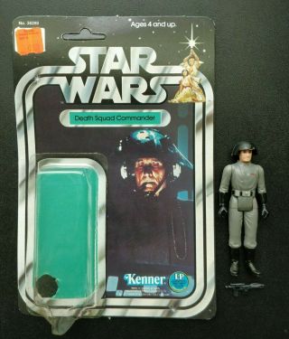 Vintage 1977 Kenner Star Wars Death Squad Commander 12 Back Loose Figure
