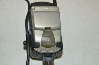 Vintage Mercedes Benz Motorola Timeport Startac Flip Phone Model Q6820637