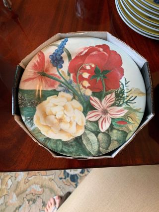 Vtg Volupte By Gien Canapes Plates Made In France