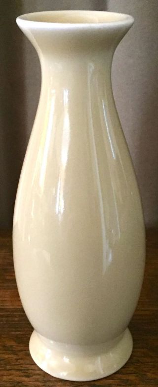 Glossy Light Creamy Yellow,  Vintage 1946 Rookwood 6 1/8 " Tall Vase,  Style 357f