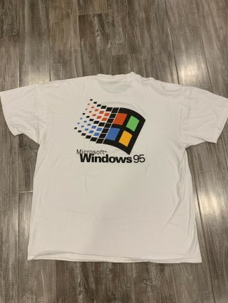 Vintage Windows 95 T Shirt Rare At&t