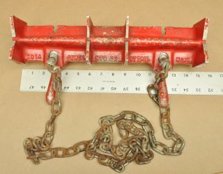 Vintage Jewel Mfg Co Aluminum No 1a Chain Pipe Welding Clamp Chain Vise Tool