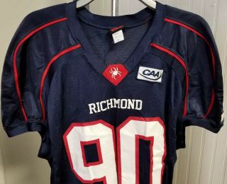 VTG University of Richmond Spiders NCAA Football 90 Jersey Mens XL Colonial CAA 2