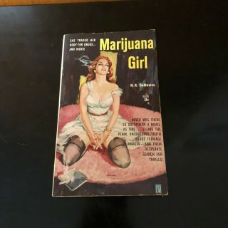 Marijuana Girl Vintage Pulp Fiction De Mexico 1960