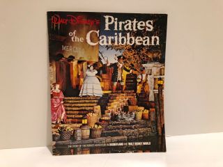 Vintage Pirates Of The Caribbean Disneyland Walt Disney World Souvenir Book 1974