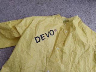 Devo 1979 Vintage Yellow Suit Costume Rare