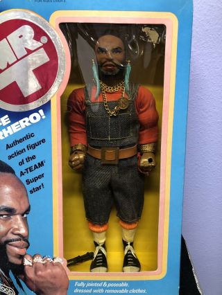 VINTAGE 1983 A - TEAM Mr.  T (B.  A.  Baracus) ACTION FIGURE DOLL BY GALOOB 2
