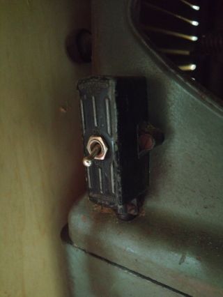 Vintage Equipment Walker Turner Machine Switch Cast Aluminum