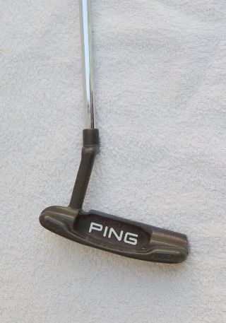 Vintage Ping Scottsdale Anser Putter - Bronze " O " Mold – Rh,  34 ",  Winn Grip.