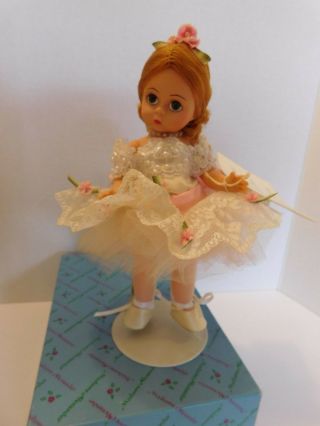 Rare Madame Alexander 8 " Doll 75th Annivery Wendy Ballerina 13900 Orig Box