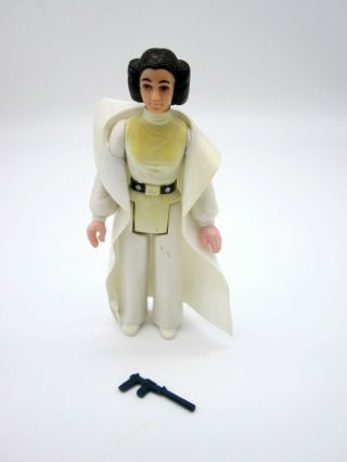 Vintage 1977 Kenner Star Wars Princess Leia Organa Figure - Authentic Complete