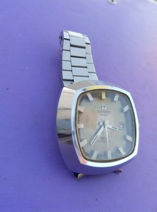 Rare Vintage Big TISSOT PR - 518 Ref.  44686 Automatic Swiss Men ' s Watch 3