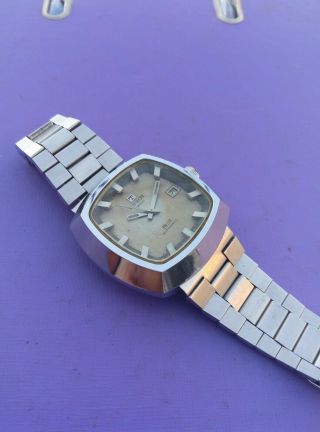 Rare Vintage Big TISSOT PR - 518 Ref.  44686 Automatic Swiss Men ' s Watch 4