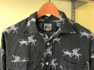 Lvc Levi’s Vintage Clothing Rodeo Western Shirt Small