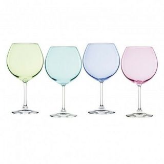 Marquis By Waterford Vintage " Ombre " Balloon Wines. ,  Set Of 4
