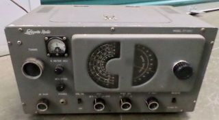 Vintage Lafayette Kt - 200 Tube Short Wave Radio Receiver As - Is Parts