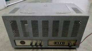 Vintage Lafayette KT - 200 Tube Short Wave Radio Receiver AS - IS Parts 6