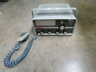 Vintage Sonar Fs - 23 Tube Powered Cb Radio With Microphone