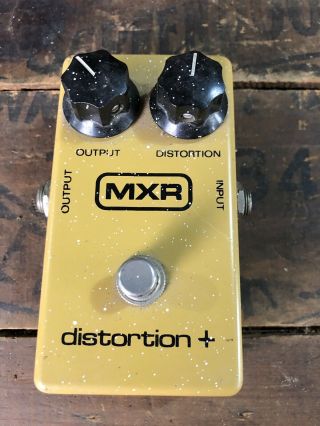 Mxr Distortion,  Plus Pedal 1978 Vintage