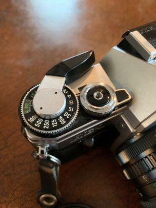 Canon AE - 1 Program Body Vintage Film Camera Body W 28 Mm Lens 3