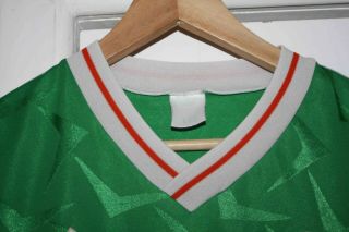 Vintage FAI 1989 Republic of Ireland football jersey Italia ' 90 Adidas Soccer 3