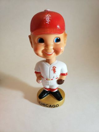 1974 Chicago White Sox Nodder Bobblehead Vintage Baseball Goodman Bobble W/ Box