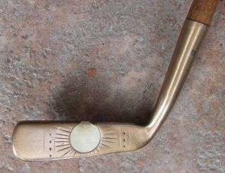 Antique Vintage Macgregor Ivora Hickory Wood Shaft Golf Club Putter