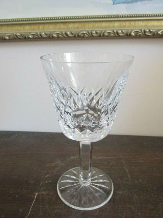 Vintage Waterford Crystal Lismore Set Of 6 Wine Glasses 5 7/8 