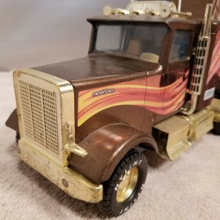 Nylint Golden Eagle Express 18 Wheeler Semi Truck Pressed Steel Vintage Toy 4