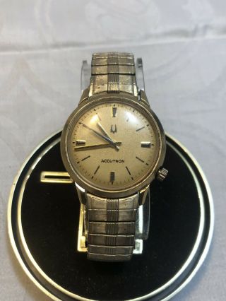 Vintage 1960’s Bulova Accutron N5 10k Gp Wrist Watch