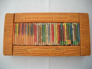 The Tiny Golden Library Complete Set 36 Books Vintage 1948 - 1950