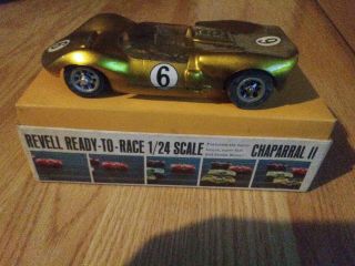 Vintage Revell 1/24 Scale Slot Car chaparral ll b23 2