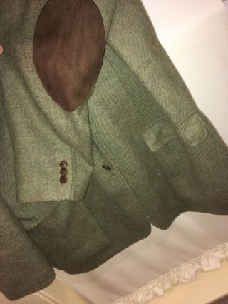 Vintage Orvis Men ' s Lovat Tweed Shooting Jacket 42 Long (sports jacket) 7