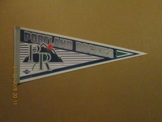 Northwest League Portland Rockies Vintage Circa 1995 Team Logo Baseball Pennant