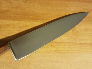 Vintage Dexter LL Bean Stainless Steel Chef ' s Knife Wood Handle Barely 7