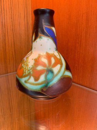 Vintage Art - Crafts Gouda Holland Dutch Folk Art Deco Nouveau Vase