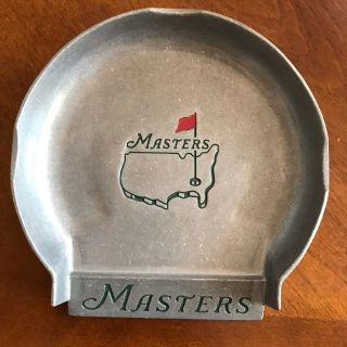 Vtg The Masters Augusta Putting Cup Key Cigar Coin Change Holder Ash Tray Golf