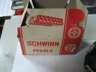 Vintage Pre - Owned Schwinn Bicycle Pedals.  Made In Germany.  Part No.  57 515 1/2 "
