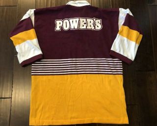 Vintage Brisbane Broncos Long Sleeve Canterbury Rugby Jersey Shirt Men Large/46 2