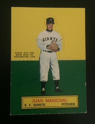Vintage 1964 Topps Stand Up Juan Maricial - San Francisco Giants Short Print