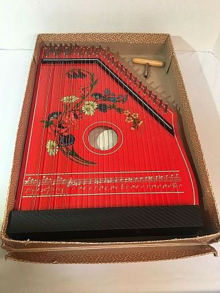 Vintage Zither,  German Made