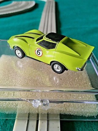 Eldon Ho Slot Car,  1970 Corvette Sting Ray Fastback,  5501,  Very.  Rare,  Vintage.