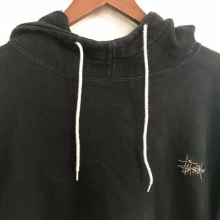 Vintage Stussy Made In USA Hoodie Rare Vntg Size Large Sz L 2