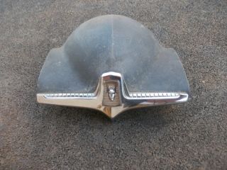 1949 1950 Mercury Steering Wheel Horn Button Center Cap With Emblem
