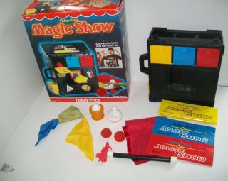 Vtg 1982 Fisher Price Magic Show Child 
